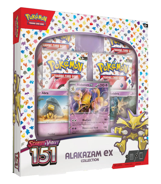 151 Alakazam EX Collection Box