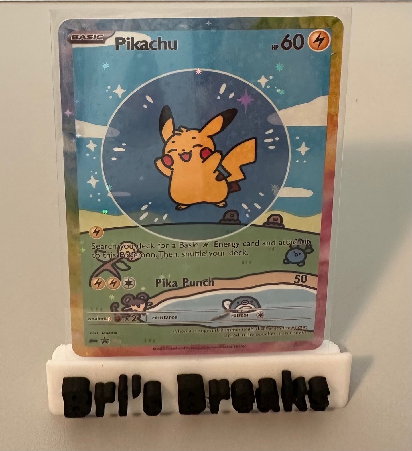 BUBBLE SERIES - Pikachu 1