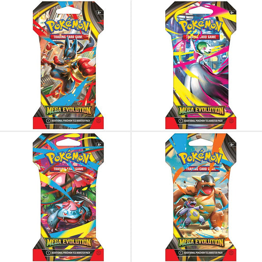 MEGA EVOLUTIONS Blister Packs
