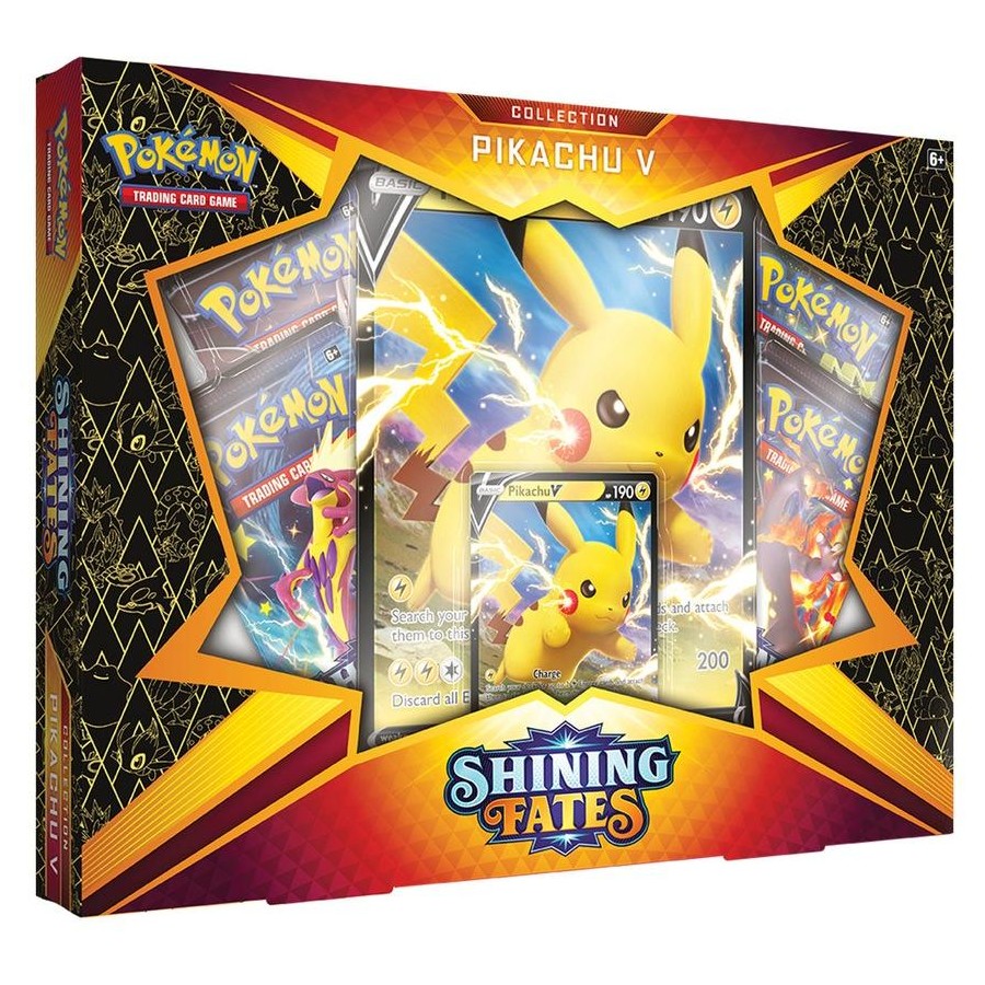 SHINING FATES PIKACHU V BOX