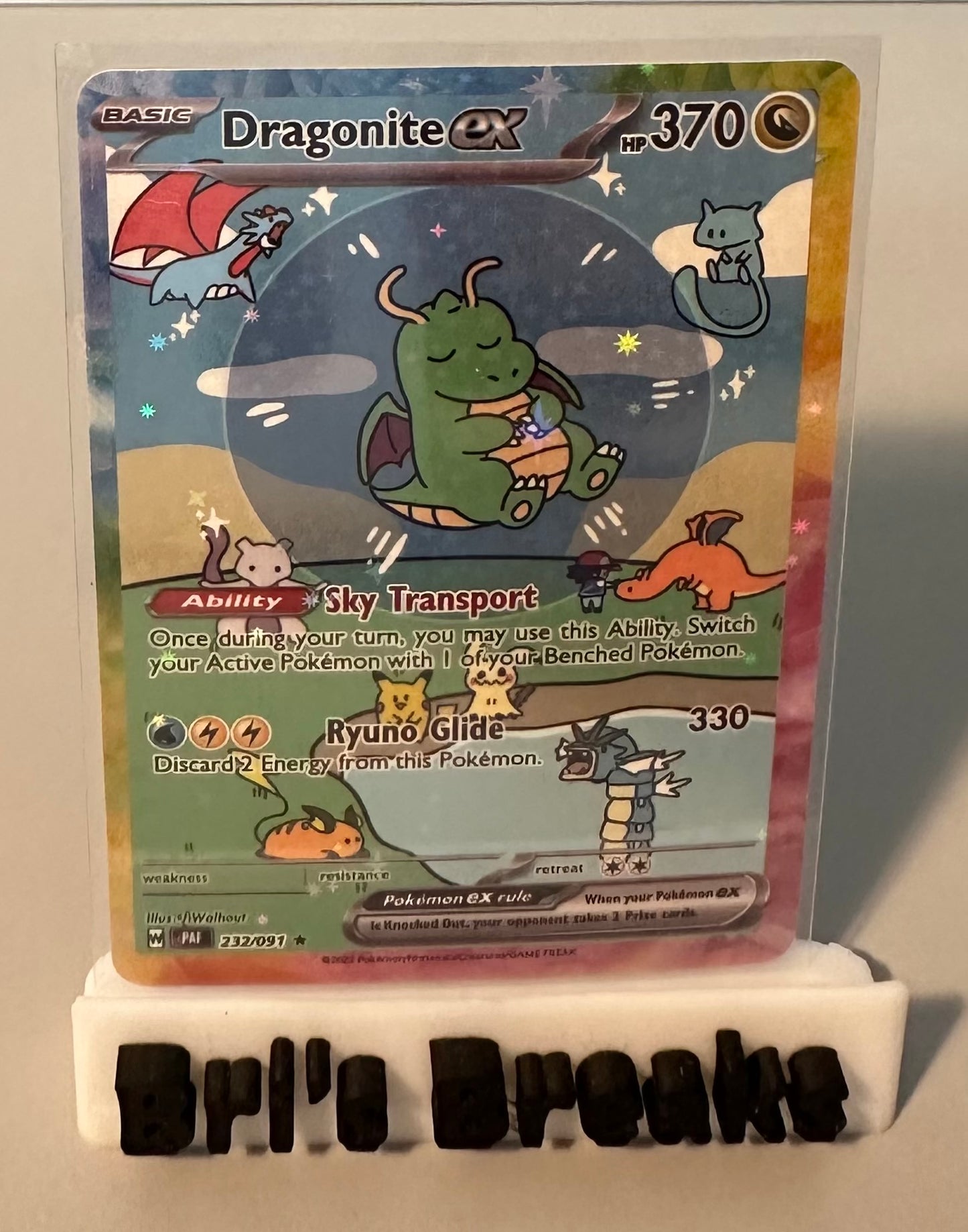 BUBBLE SERIES - Shiny Dragonite