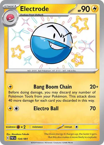 Electrode 134/091 - Paldean Fates