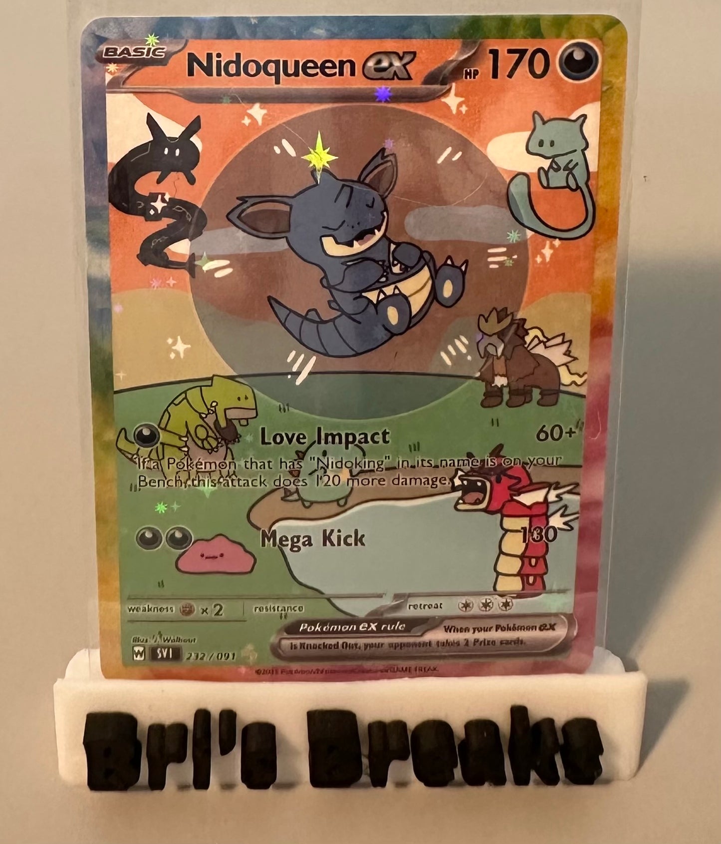 BUBBLE SERIES - Nidoqueen