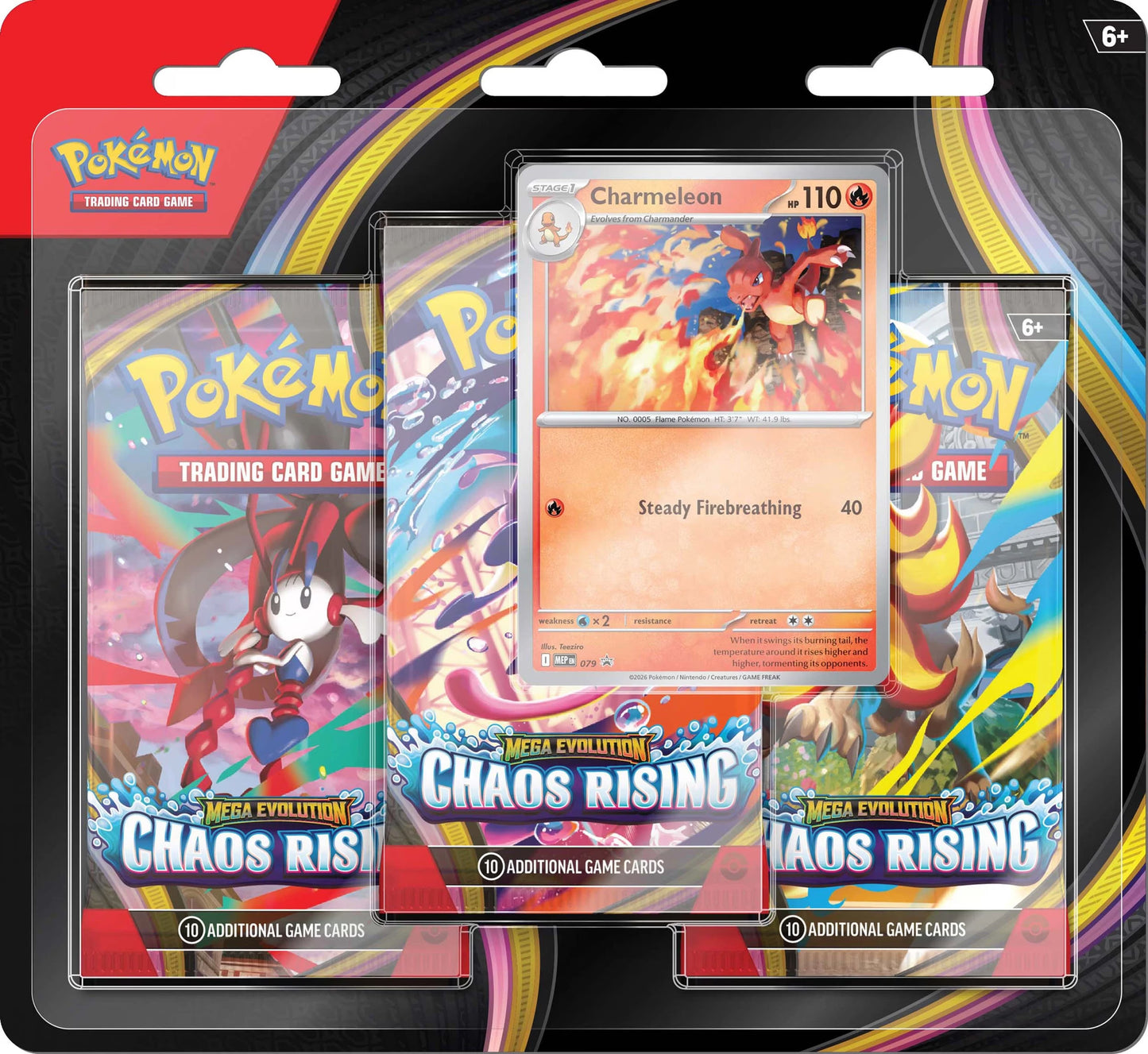 CHAOS RISING 3 Pack Blister