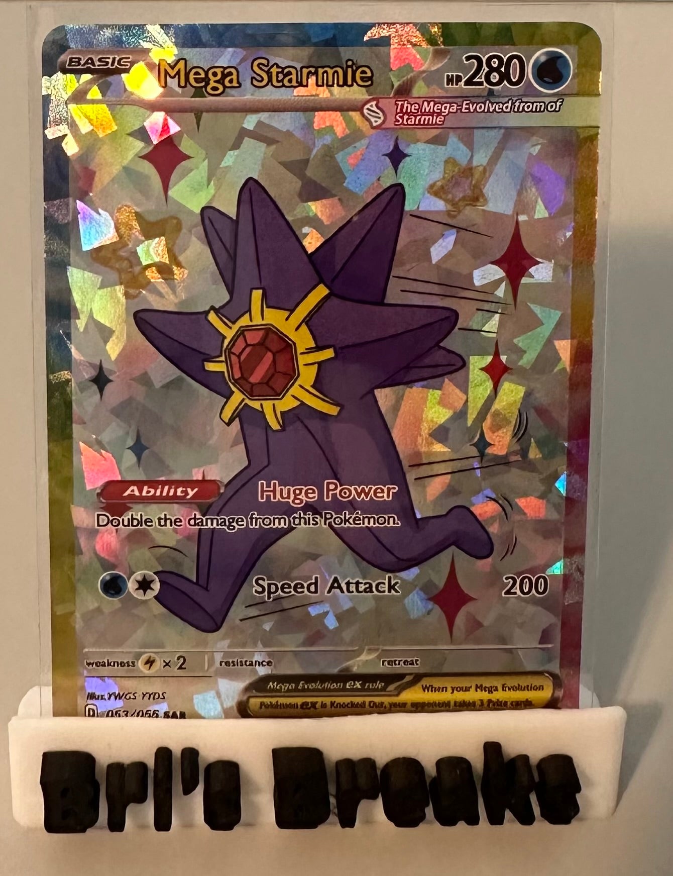 DERPY SERIES - Mega Starmie
