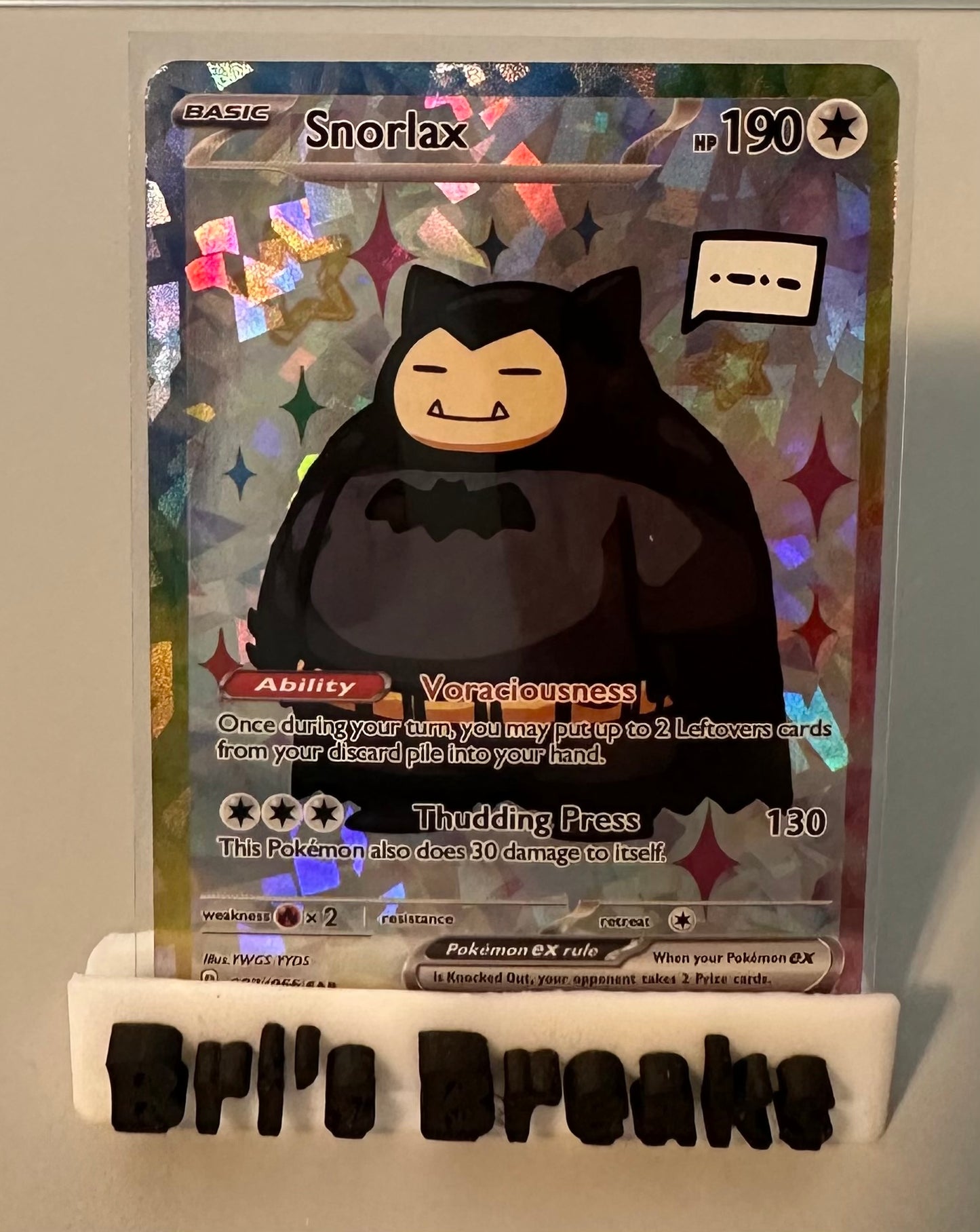 DERPY SERIES - Snorlax Batman