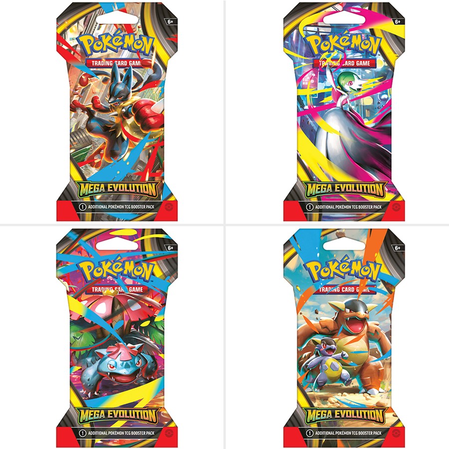 MEGA EVOLUTIONS Blister Packs