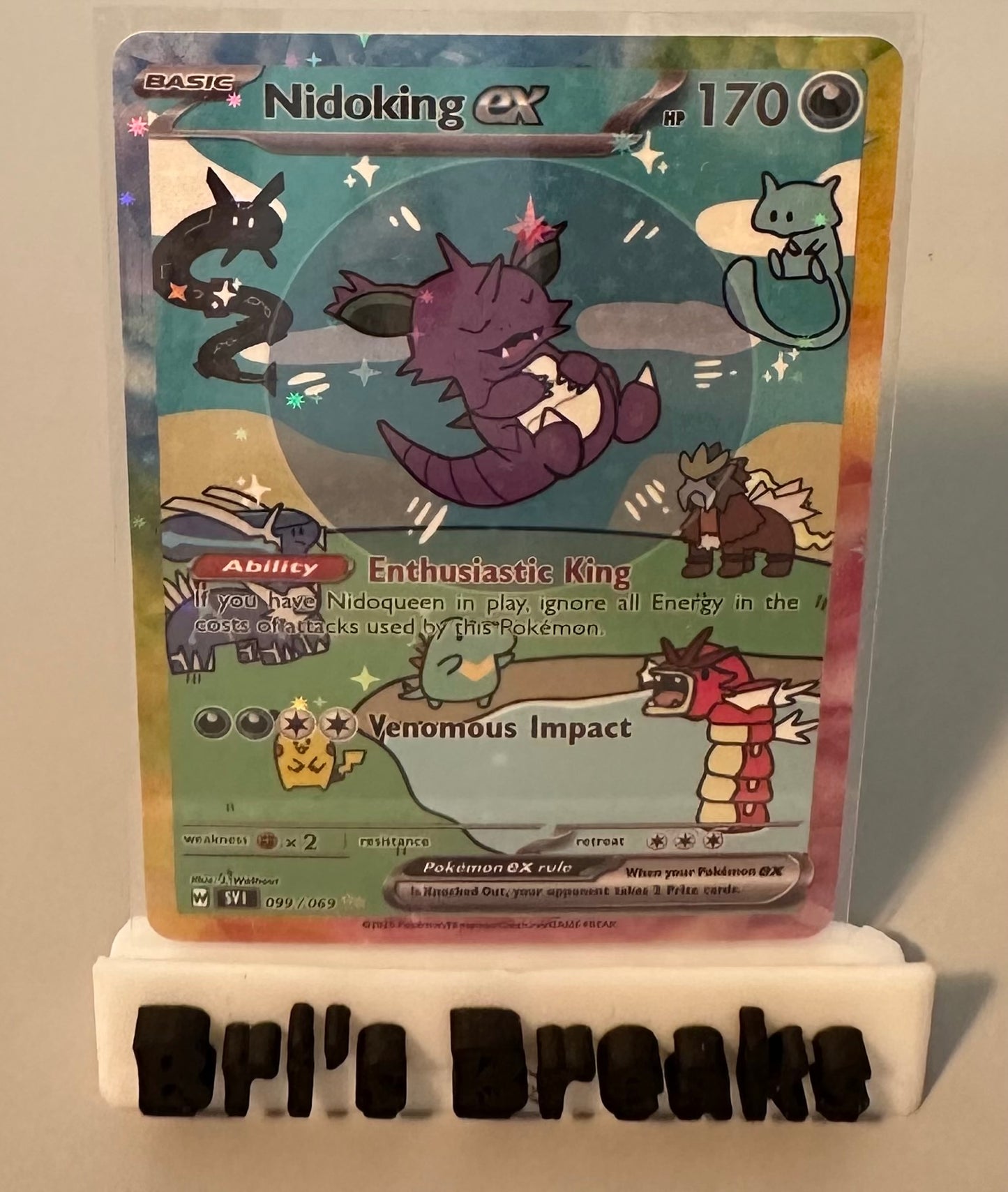 BUBBLE SERIES - Nidoking