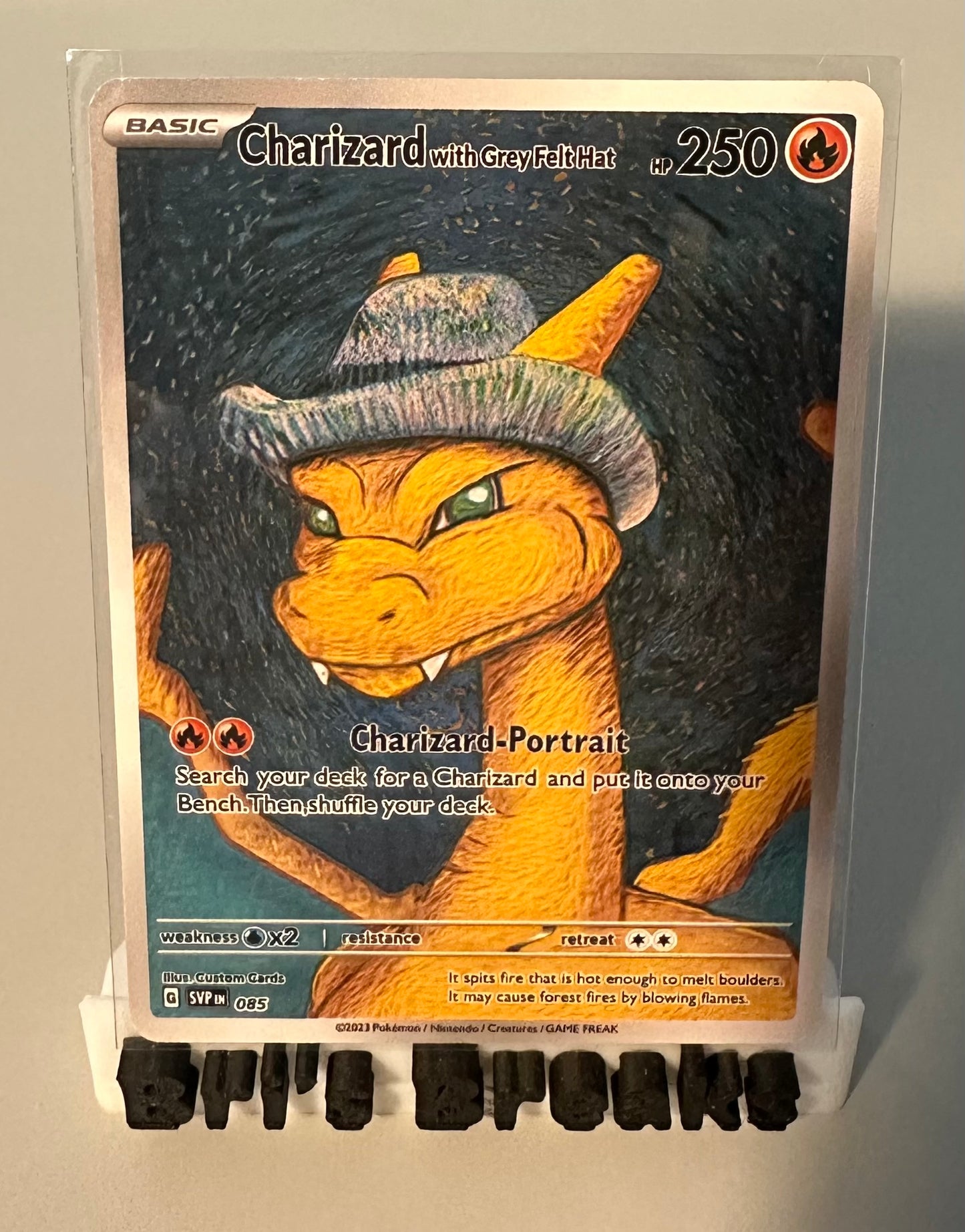 ARTIST SERIES FAN ART CARD -