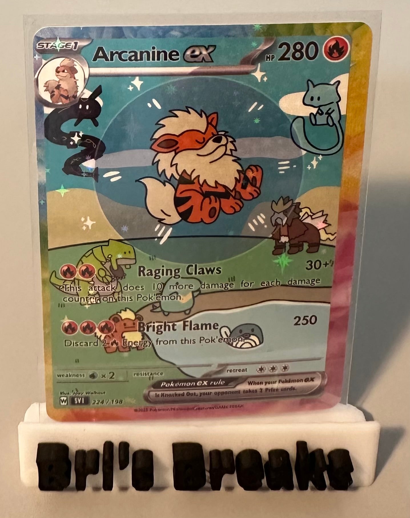 BUBBLE SERIES - Arcanine