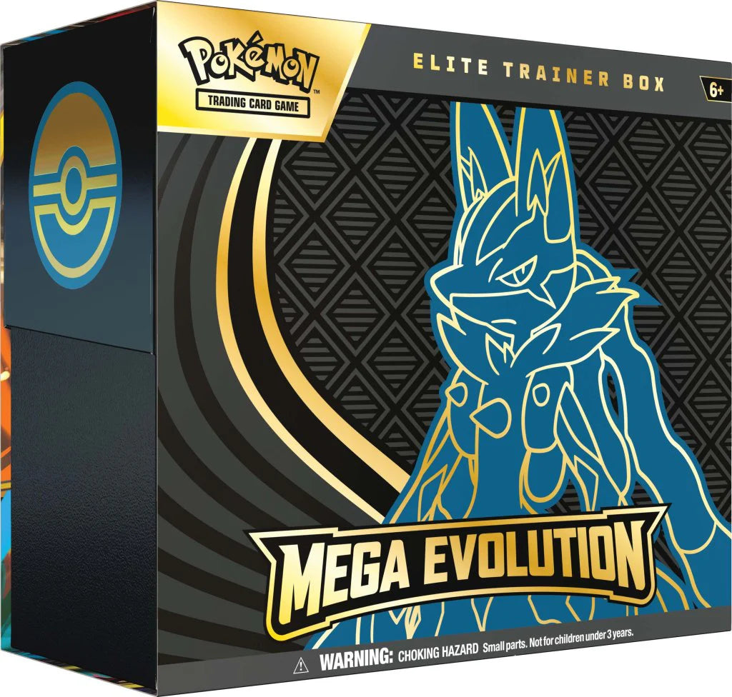 MEGA EVOLUTIONS Lucario Elite Trainer Box