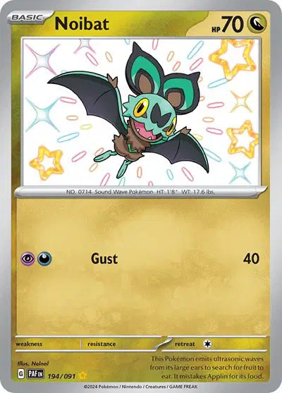 Noibat 194/091 - Paldean Fates